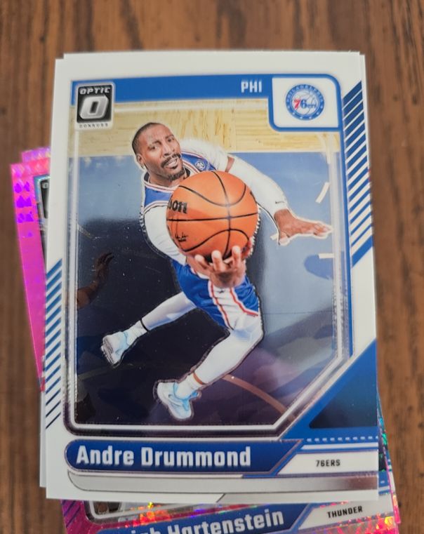 2024 Panini Donruss Optic #221 Andre Drummond — front