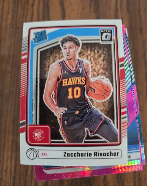 2024 Panini Donruss Optic #268 Zaccharie Risacher — front