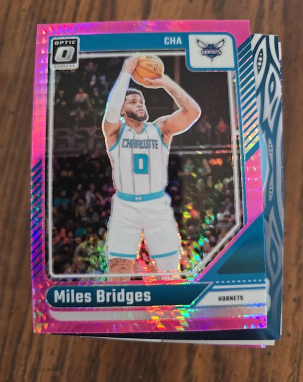 2024 Panini Donruss Optic #208 Miles Bridges — front