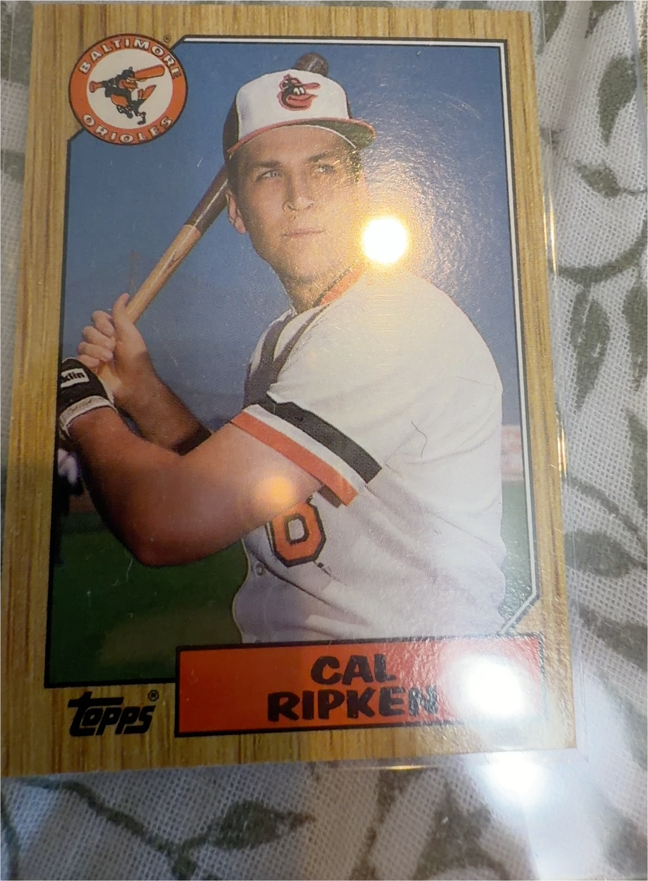 1987 Topps #784 Cal Ripken Jr. — front