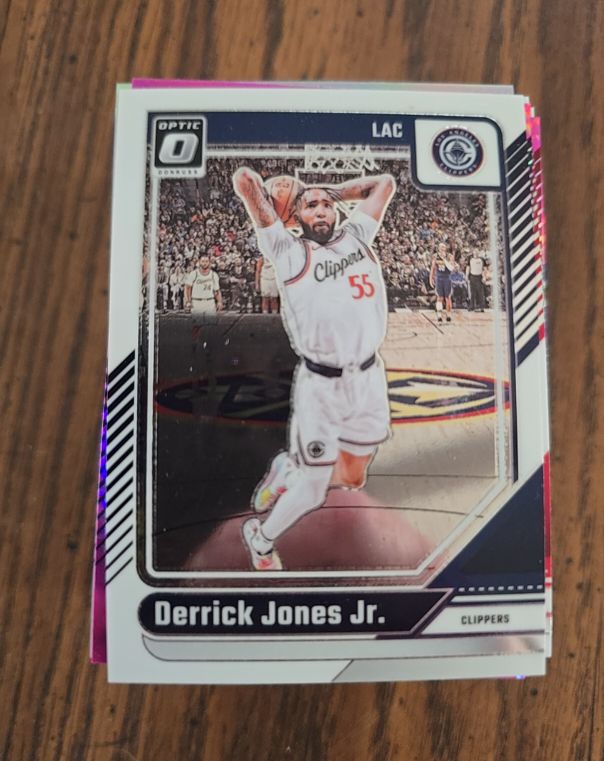 2024 Panini Donruss Optic #71 Derrick Jones Jr. — front