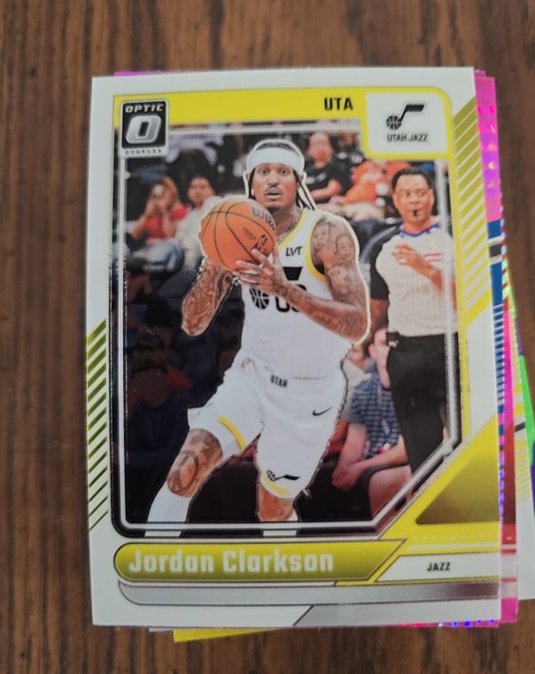 2024 Panini Donruss Optic #122 Jordan Clarkson — front