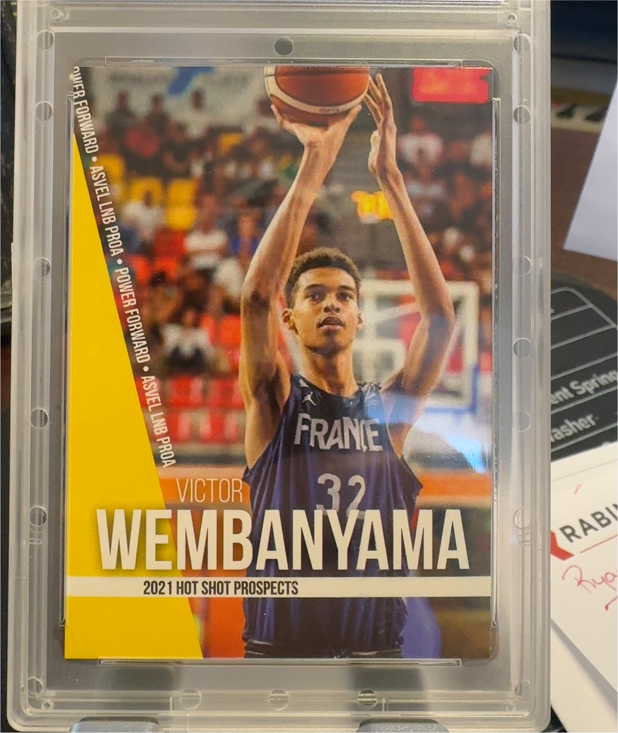 2021 Hot Shot Prospects Victor Wembanyama — front