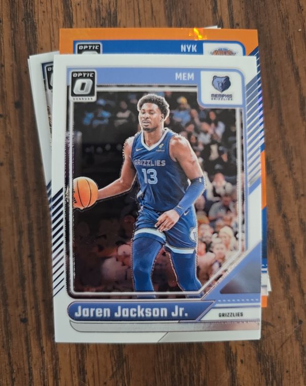 2024 Panini Donruss Optic #205 Jaren Jackson Jr. — front
