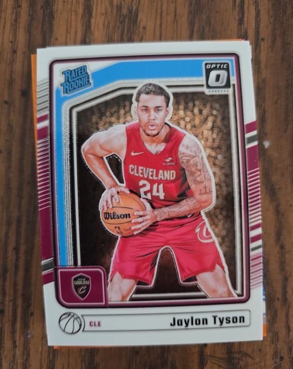 2024 Panini Donruss Optic #253 Jaylon Tyson — front