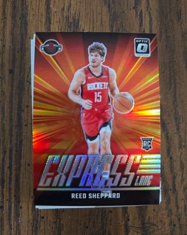 2024 Panini Donruss Optic Express Lane #16 Reed Sheppard — front