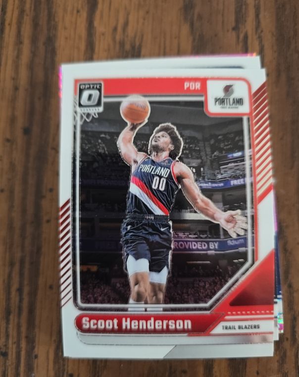 2024 Panini Donruss Optic #153 Scoot Henderson — front