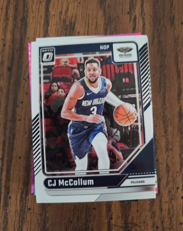 2024 Panini Donruss Optic #53 CJ McCollum — front
