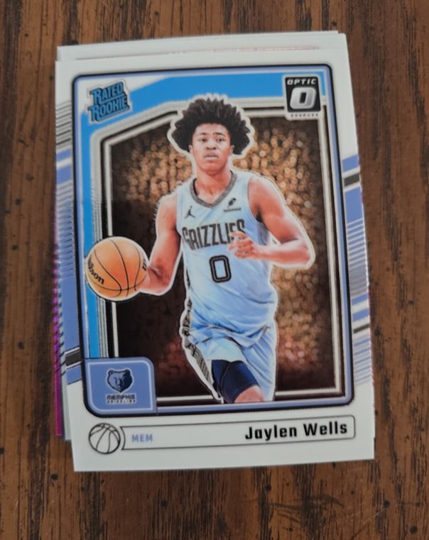 2024 Panini Donruss Optic #252 Jaylen Wells — front