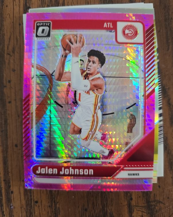 2024 Panini Donruss Optic #79 Jalen Johnson — front