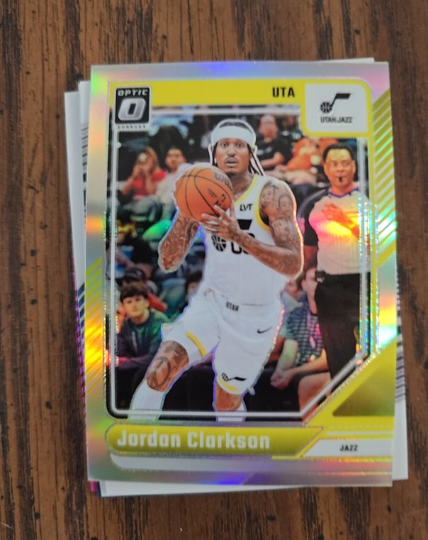 2024 Panini Donruss Optic #122 Jordan Clarkson — front