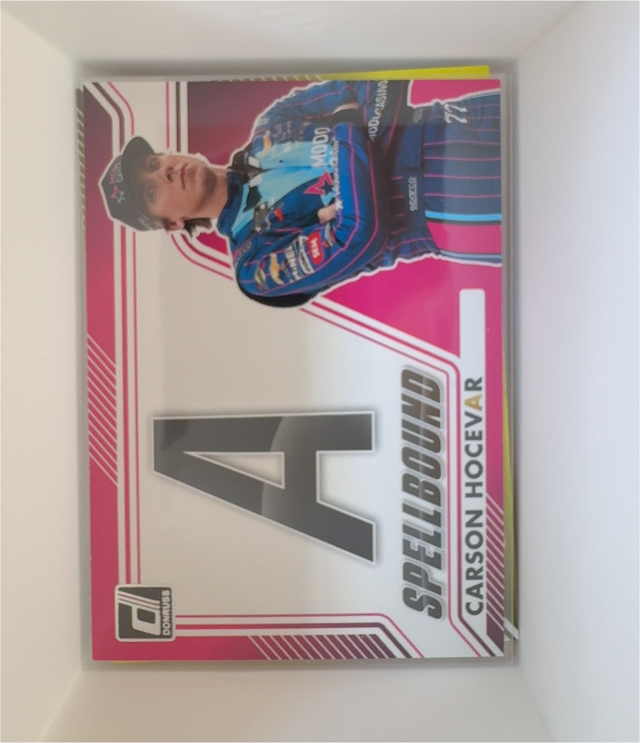 2026 Panini Donruss NASCAR Spellbound #28 Carson Hocevar — front
