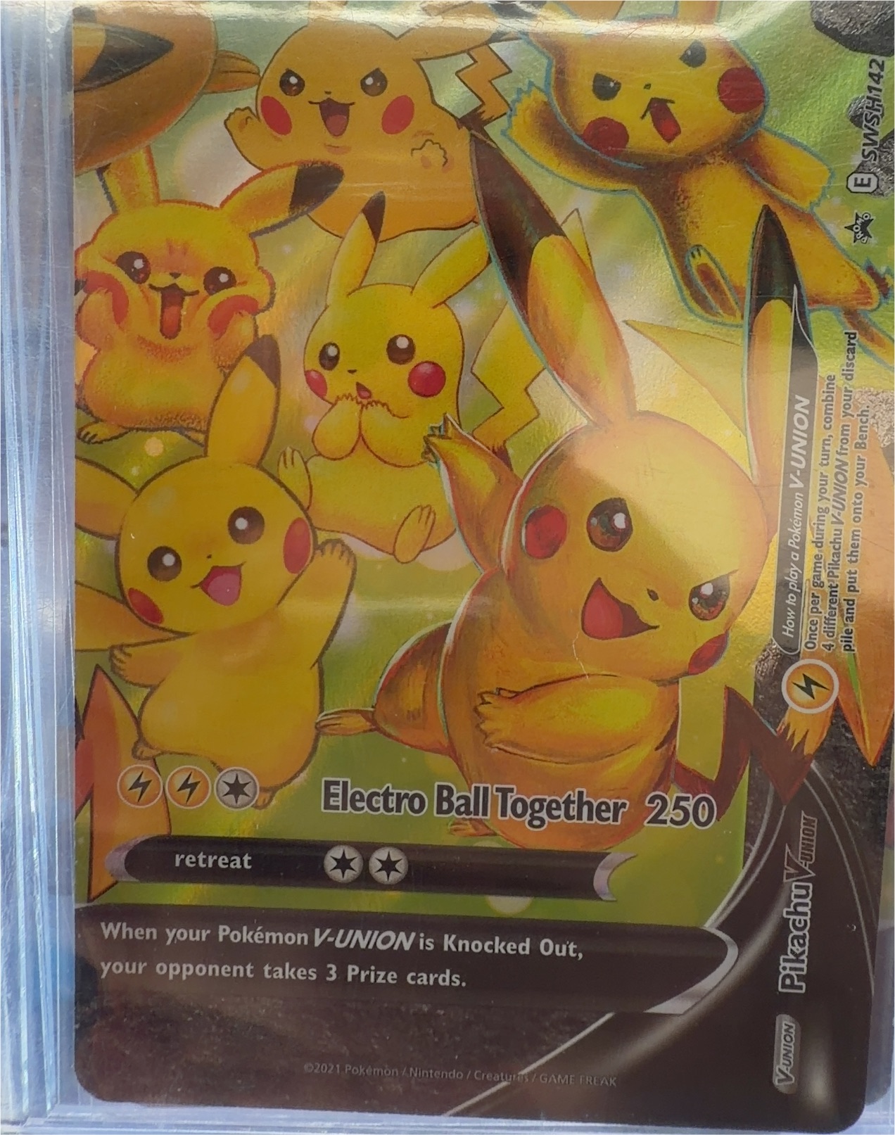 Pokemon Promo Pikachu V-Union — front