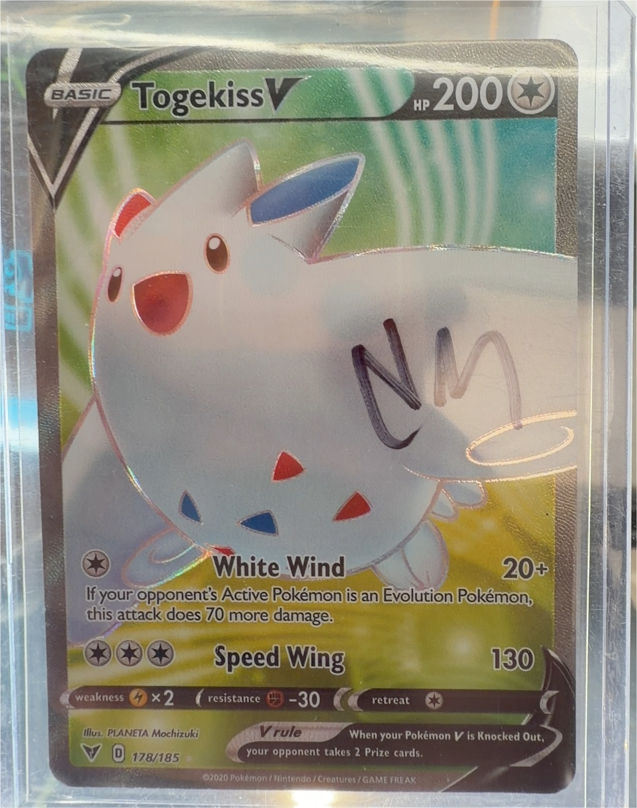 Pokemon Vivid Voltage #178 Togekiss V — front