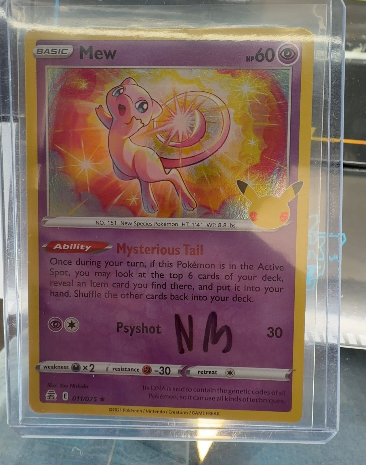 Pokemon Celebrations #11 Mew — front