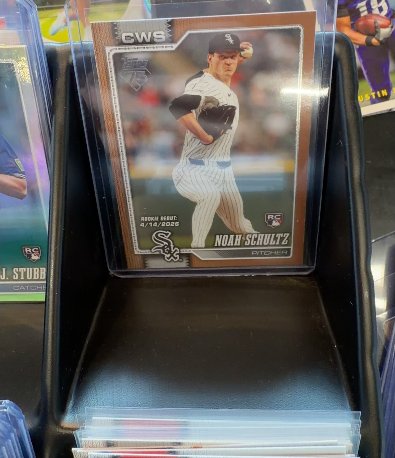 2026 Topps Update #US105 Noah Schultz — front