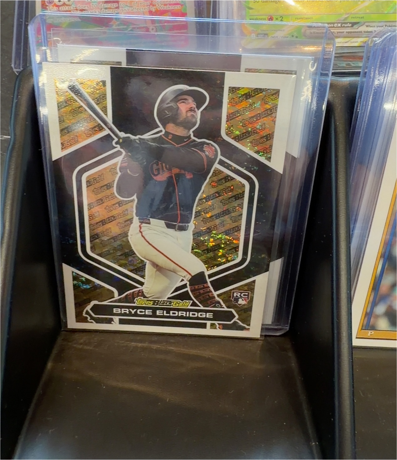 2026 Topps Update Black Gold #BG-16 Bryce Eldridge — front