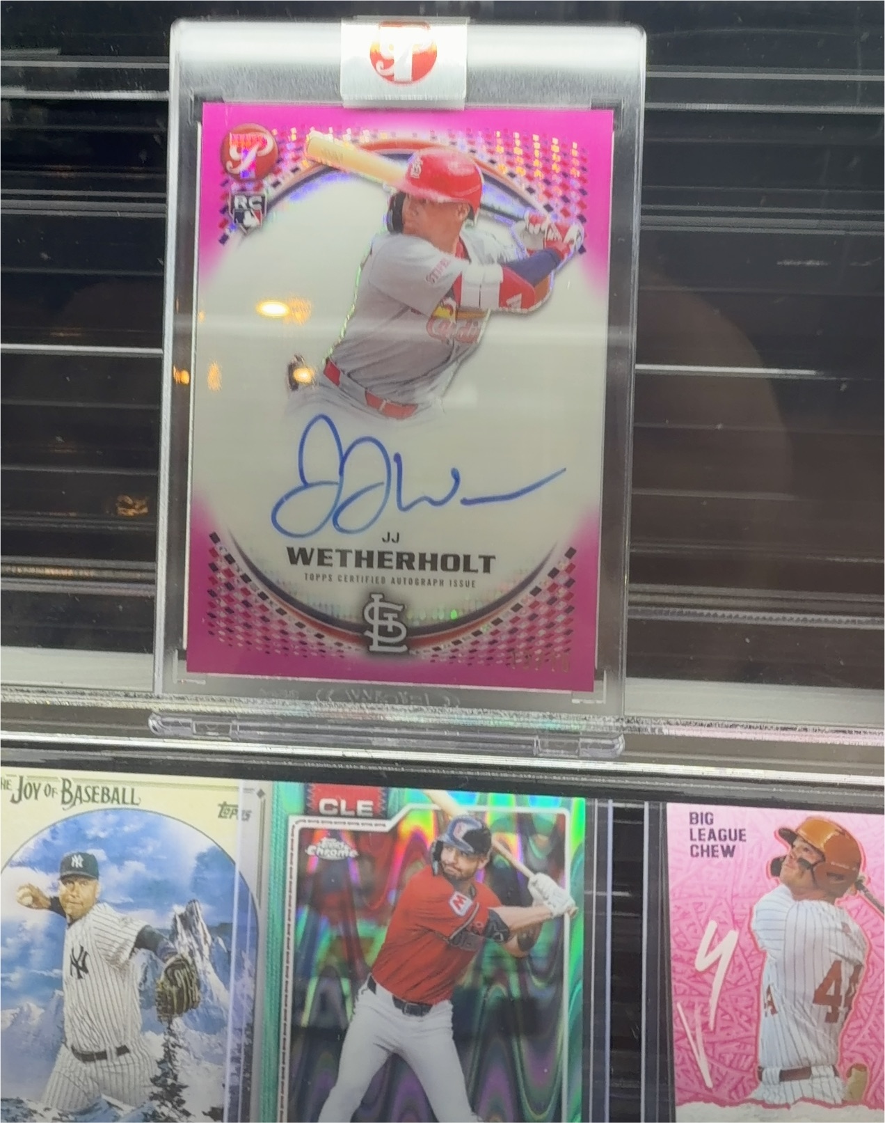 2026 Topps Pristine Autograph #PA-JJW JJ Wetherholt — front