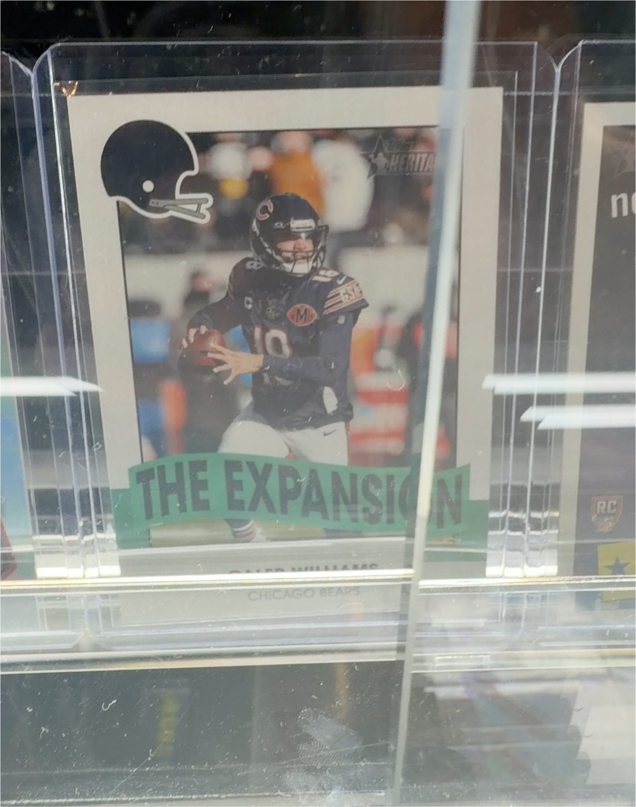 2026 Topps Heritage The Expansion #TE-8 Caleb Williams — front