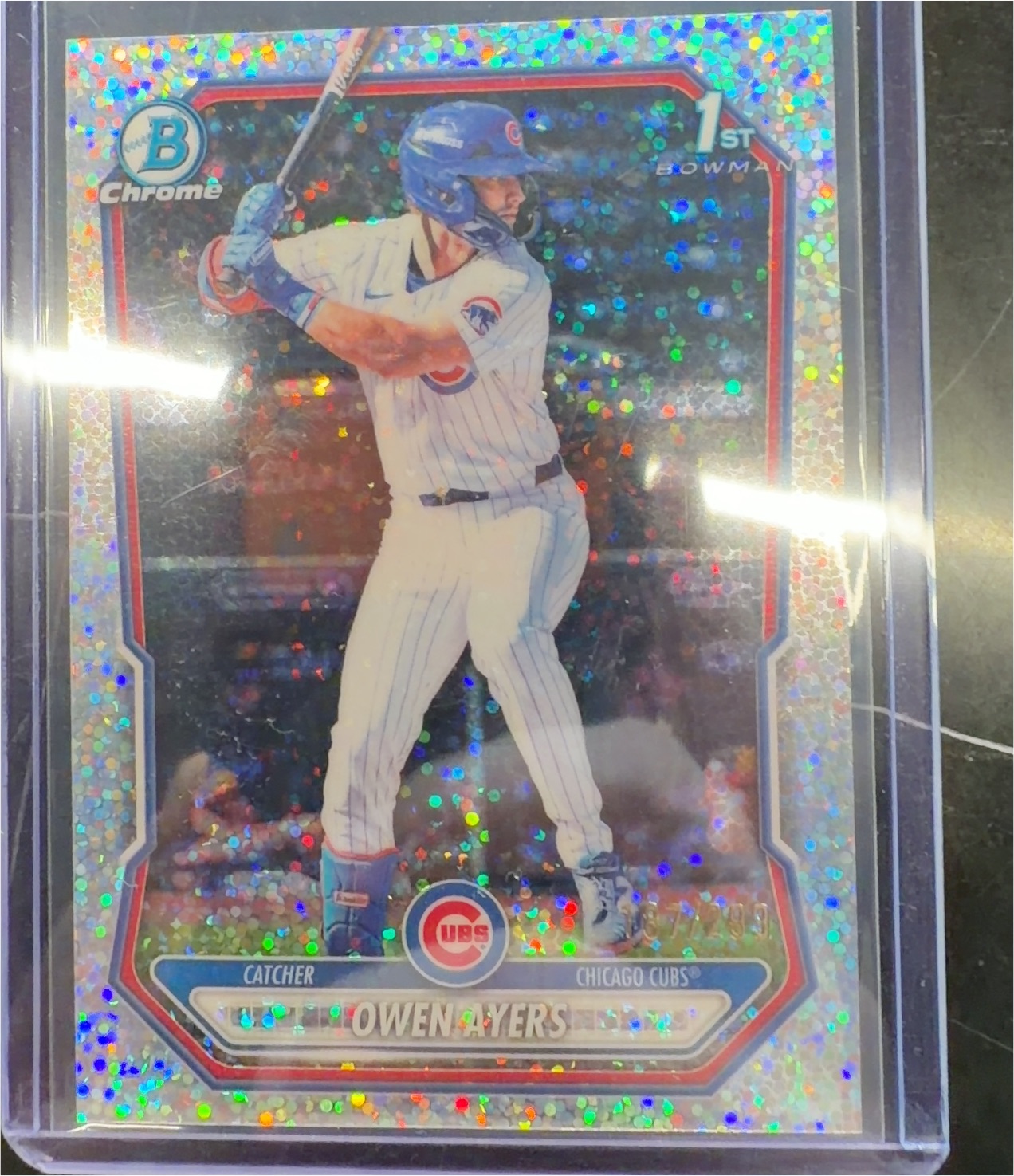 2026 Bowman Chrome Prospect #BCP-214 Owen Ayers — front