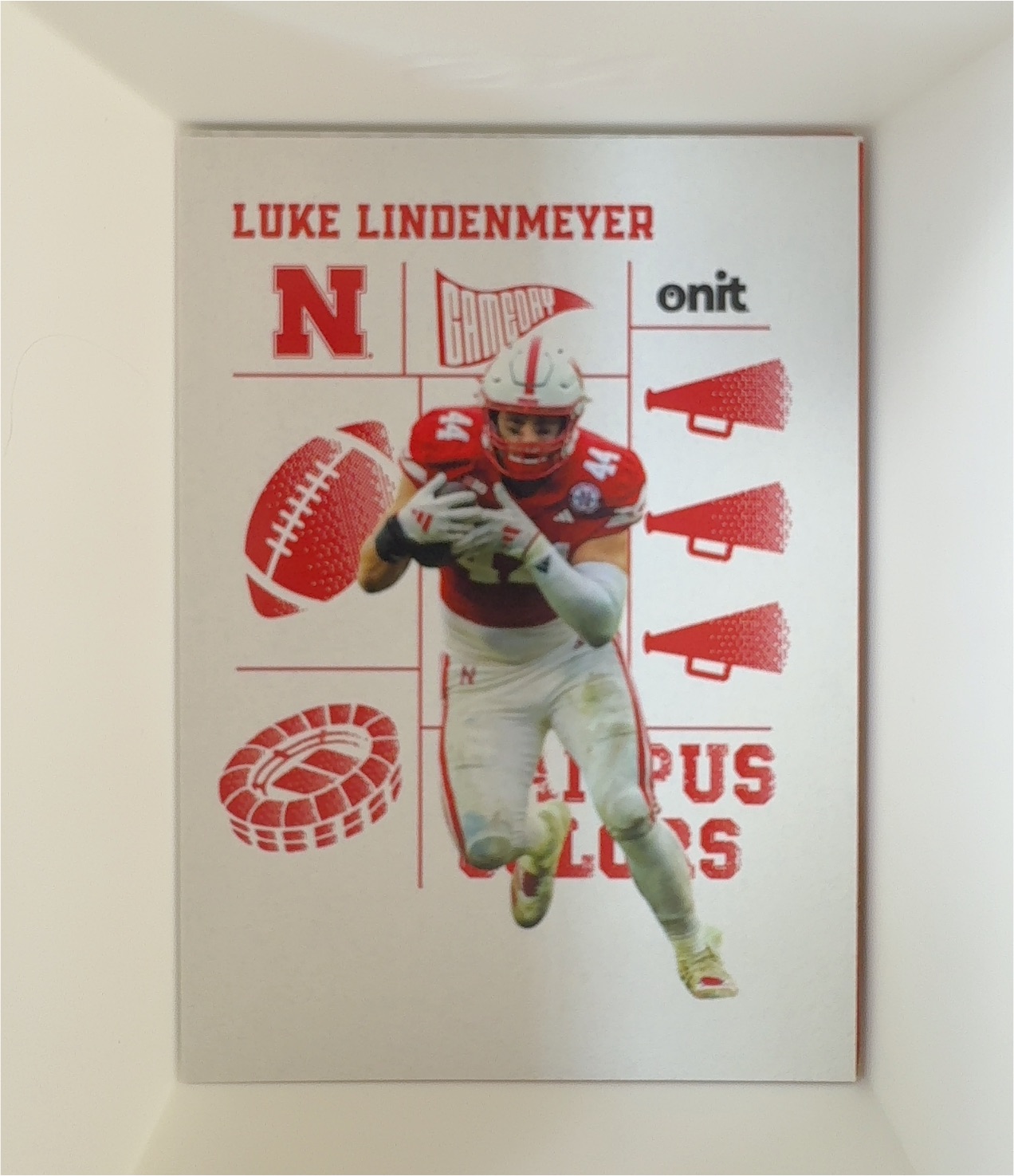 2025 Onit #P-12 Luke Lindenmeyer — front