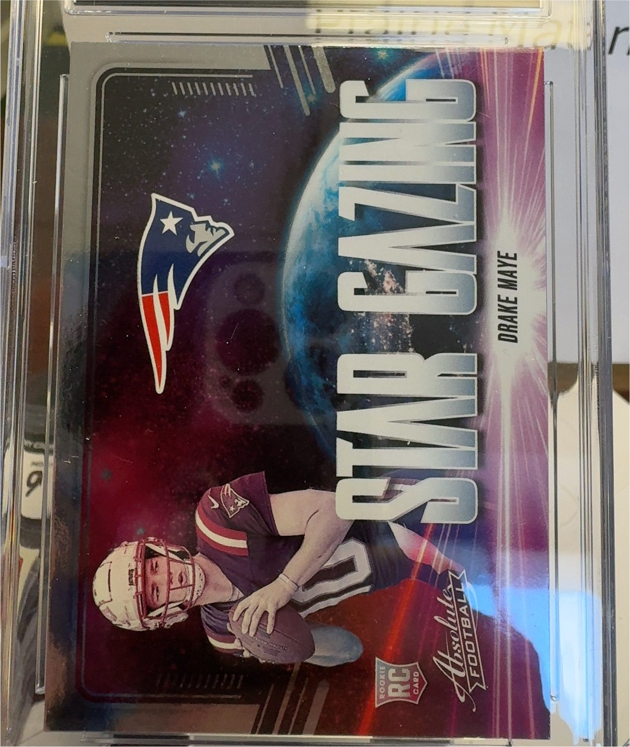 2024 Panini Absolute Star Gazing #SG-DME Drake Maye — front