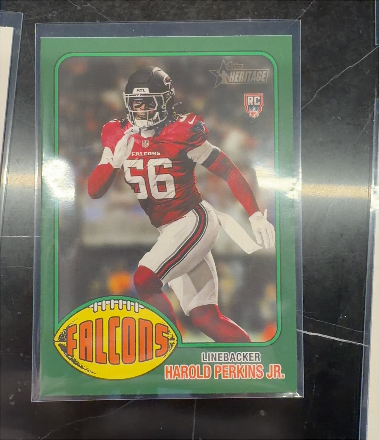 2026 Topps Heritage #195 Harold Perkins Jr. — front