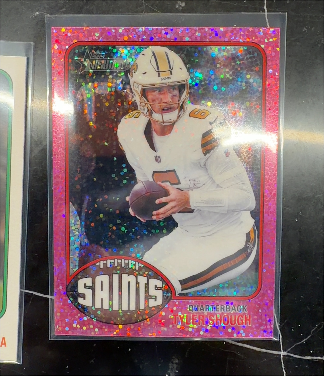 2026 Topps Heritage #334 Tyler Shough — front