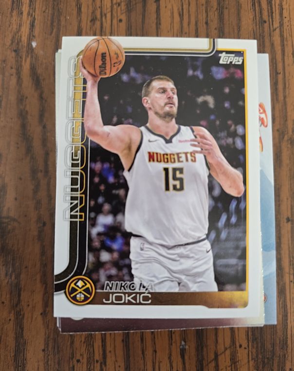 2025 Topps #101 Nikola Jokic — front