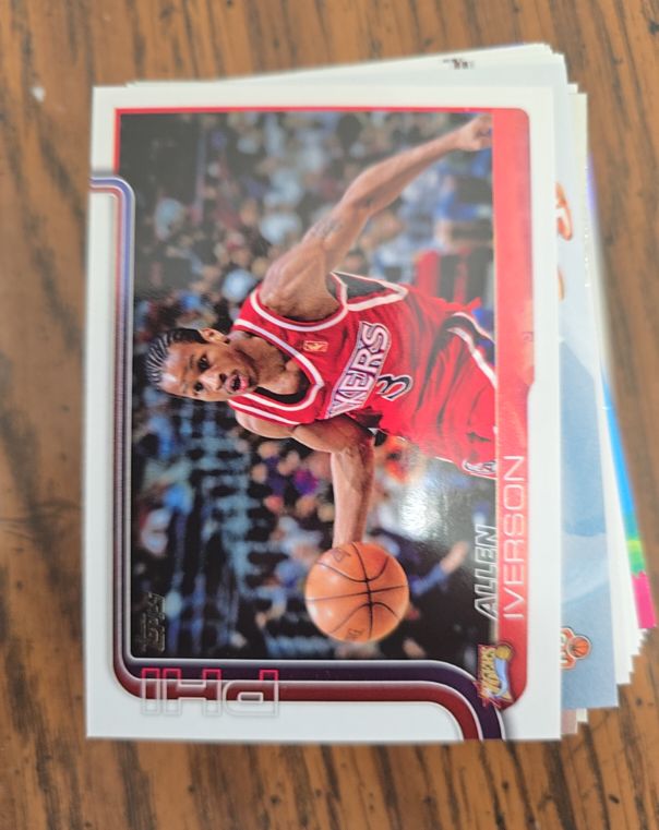 2025 Topps #253 Allen Iverson — front