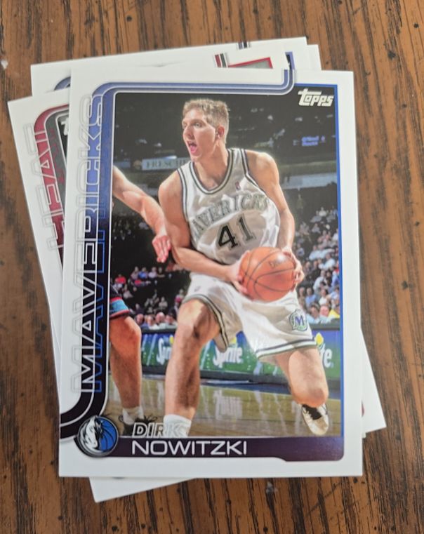 2025 Topps #252 Dirk Nowitzki — front