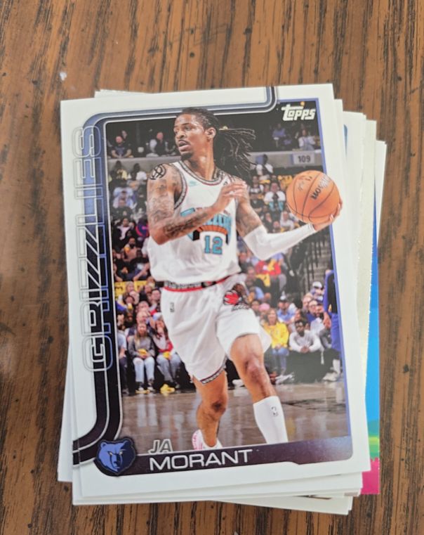 2025 Topps #182 Ja Morant — front