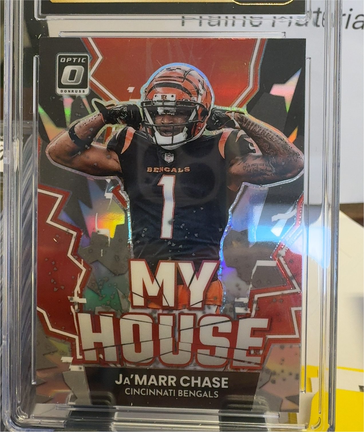 2022 Panini Donruss Optic My House #MH-13 Ja'Marr Chase — front