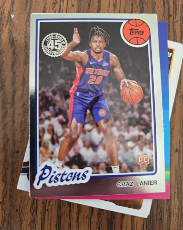 2025 Topps 1980 #80BK-80 Chaz Lanier — front