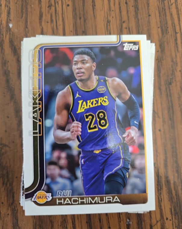 2025 Topps #154 Rui Hachimura — front