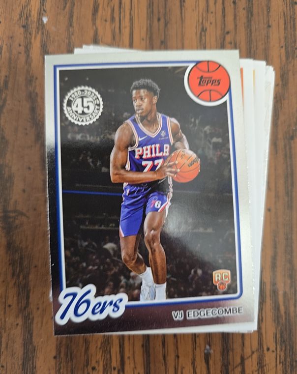 2025 Topps 1980 #80BK-96 VJ Edgecombe — front