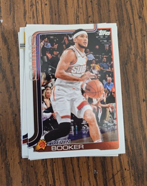 2025 Topps #156 Devin Booker — front