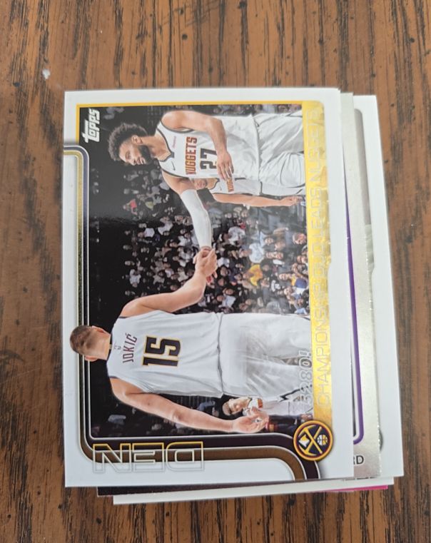 2025 Topps #286 Nikola Jokic — front