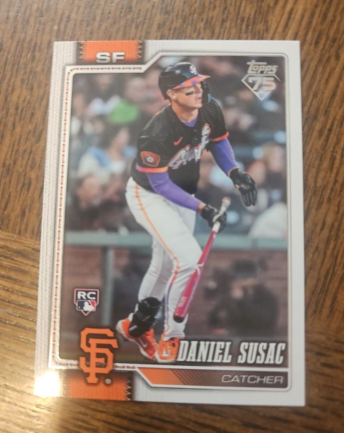 2026 Topps Update #US88 Daniel Susac — front