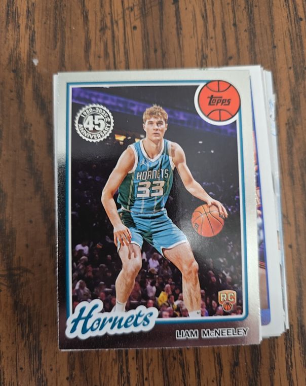 2025 Topps 1980 #80BK-88 Liam McNeeley — front