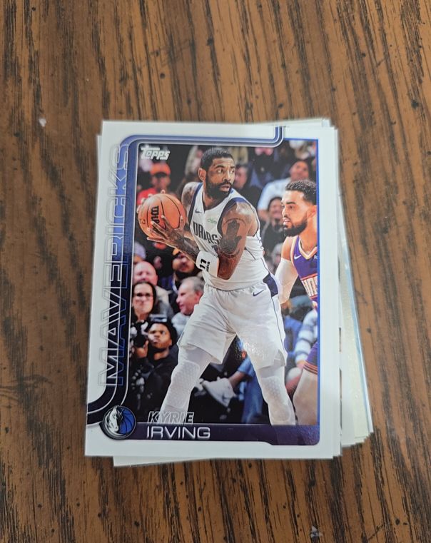 2025 Topps #168 Kyrie Irving — front