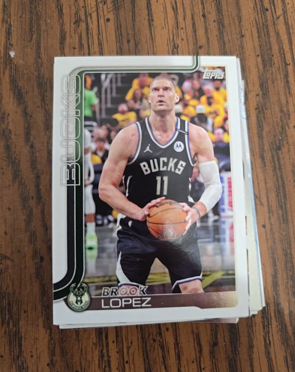 2025 Topps #58 Brook Lopez — front