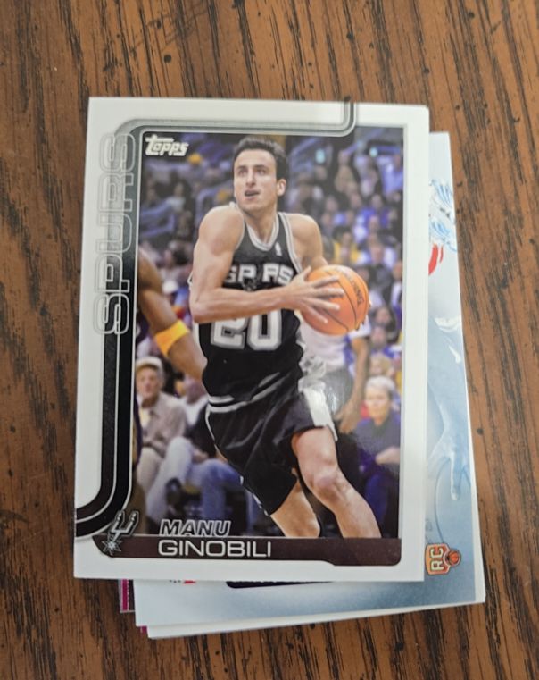 2025 Topps #262 Manu Ginobili — front
