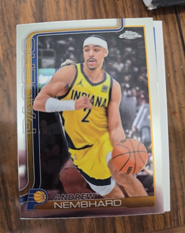 2025 Topps Chrome #97 Andrew Nembhard — front