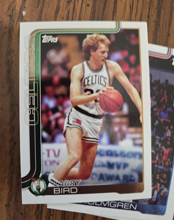 2025 Topps #257 Larry Bird — front