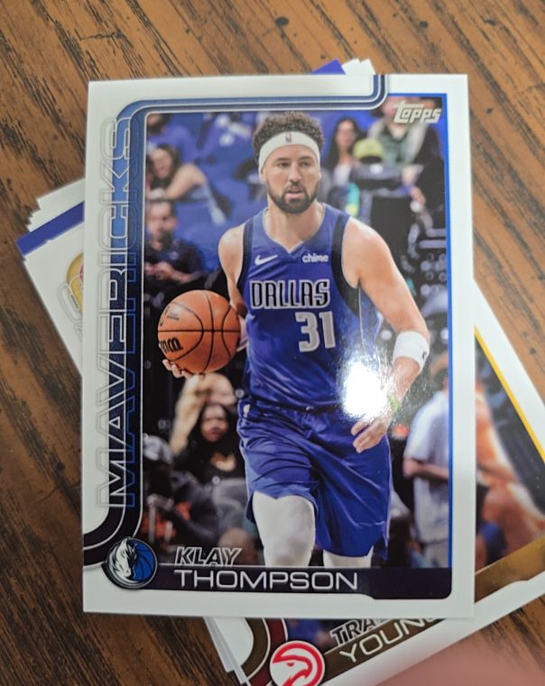 2025 Topps #170 Klay Thompson — front