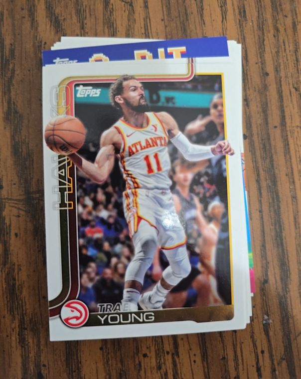 2025 Topps #61 Trae Young — front