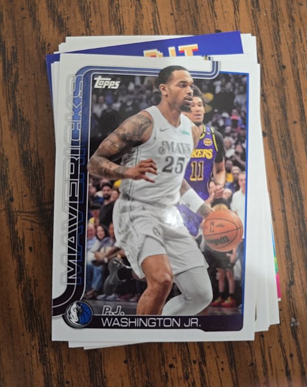 2025 Topps #173 P.J. Washington Jr. — front