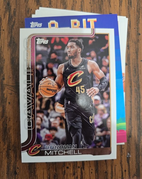 2025 Topps #80 Donovan Mitchell — front