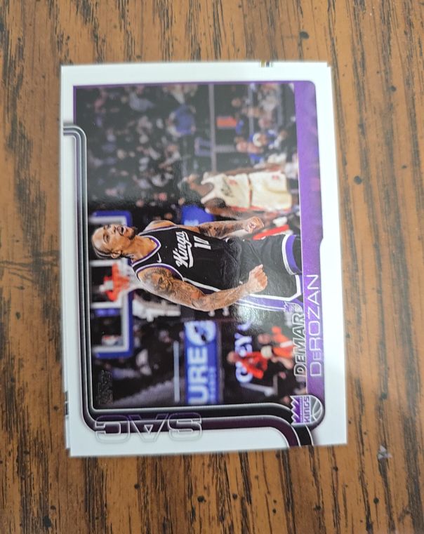 2025 Topps #162 DeMar DeRozan — front